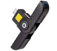 Lector de DNI y Tarjetas TooQ TQR-3011B/ USB Tipo-C/ Negro