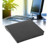Lector de DVD externo negro USB 3.0 con bandeja 8x/24x 8 GB