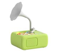 Lector de gramófonos para niños: narración de audio portátil, tarjeta para máquina de aprendizaje, juguete de lectura, accesorio para actividades educativas tempranas inmersivas, idea de regalo para