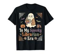 Lector de Halloween Ghost Bookworm In My Spooky Librarian Era Camiseta