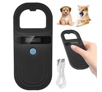Lector de identificación de mascotas, lector de microchips para mascotas, lector de microchips para animales, lector de microchip RFID 134,2 kHz 125 kHz, lee chips de mascotas en FDX-B (ISO11784/11785
