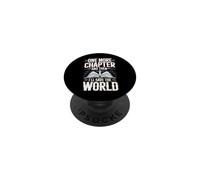 Lector de Libros de fantasía Amante de Historias mágicas Ficción encantada PopSockets PopGrip Adhesivo