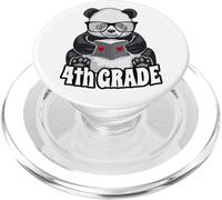 Lector de Libros Panda de Regreso a Clases de 4º Grado PopSockets PopGrip para MagSafe