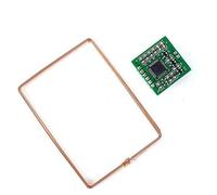 Lector De Módulo Controlador Sin Contacto Uart 134.2Khz Fdx-B Em4305 De RFID Con Antena Para Marcadores De Malla