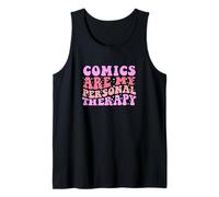 Lector de novelas gráficas para coleccionistas de cómics para Mujeres y niñas Camiseta sin Mangas
