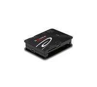 Lector de tarjeta de memoria externa - DELOCK - 91007 - USB 2.0 - Compatible con varios formatos - Color negro