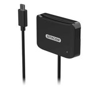Lector De Tarjeta Inteligente Sitecom MD 1002 USB C Lector De Tarjeta ID Negro