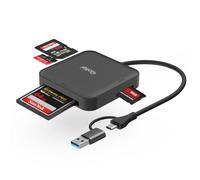 Lector de Tarjetas 4 en 1 Rollei Card Reader para SD/microSD/CF/MS