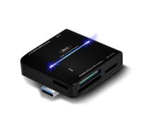 Advance CR-008U3 - Lector de Tarjeta Flash USB 3.0 con Cable USB 3.0 Integrado