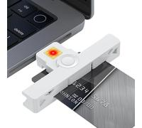 Lector de tarjetas CAC | Lector de tarjetas de crédito USB C,Lector de tarjetas de crédito portátil, tarjeta inteligente CAC para banco IC, salud, tarjeta de identificación gubernamental, tarjeta de