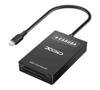 Lector de tarjetas Caruba SD XQD USB-C LED compatible Windows Mac
