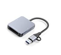 Lector de tarjetas CFE tipo B ligero de 10 Gbps con exterior tejido para lector de tarjetas de memoria CFE tipo B multifuncional profesional