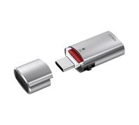 Lector de tarjetas, concentrador adaptador USB C, lector Tf portátil, dispositivo de transferencia 3.0 de alta velocidad con diseño compacto, compatible con teléfonos móviles de computadora portátil