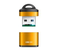 Lector De Tarjetas De Memoria | Compact USB Smart Card Reader | Lector De Tarjetas Sin Contacto | Dispositivo Portátil 'Adaptador De Transferencia De Datos Rápida Para El Reproductor De Música P