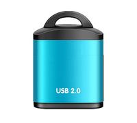Lector de tarjetas de memoria compacto - USB de datos rápidos para coche, llavero de dispositivo de transferencia de PC, computadora, música, vehículo, hogar, interior, | - Datos con para PC I