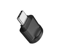 Lector de tarjetas de memoria de aluminio tipo C para adaptador TF para cámara, teléfono, laptop, accesorios, adaptador de cámara