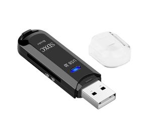 Lector De Tarjetas De Memoria Para Cámara - Adaptador Universal USB 3.0 De Alta Velocidad, Accesorios Electrónicos Portátiles 5Gbit/s | Cuaderno Rápido De La Tableta De La PC Del Ordenador Portátil De