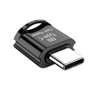 Lector de tarjetas de memoria para ordenador | Adaptador tipo C para tarjetas TF | Adaptador portátil rápido de conexión directa para Smartphone Cámara