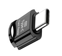 Lector de tarjetas de memoria para teléfono - Adaptador de tarjeta TF Tipo C - Plug and Play Adaptador portátil de alta velocidad para la cámara de respaldo de teléfonos inteligentes tabletas
