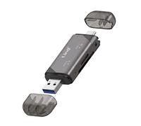 Lector de Tarjetas de Memoria SD / MicroSD Alta Velocidad USB-C y USB-A 5Gbps