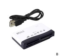 Lector de tarjetas de memoria todo en uno USB externo CF MMC Mini MS M2XD Mic UKS Q5T4