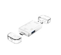 Lector de tarjetas de memoria USB de alta velocidad para SDTF SDXCs MicroSD para compartir archivos y lector de PC