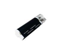 Lector de tarjetas de memoria USB de carcasa de metal para SDTF MMCs MMCs SDXCs tarjetas portátil lector de tarjetas