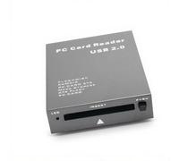 Lector de tarjetas de PC, interfaz USB 2.0, versión de plástico, lector de tarjetas PCMCIA, ATA, flash, PCMCIA, tarjeta de PC a USB 2.0, lector de tarjetas de grado industrial, adaptador Plug and Play