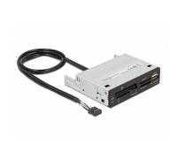 Lector de tarjetas Delock USB 2.0 5 ranuras 3.5"