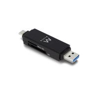 Ewent Lector de tarjetas EW1075 All-in-One USB 3.1 Gen 1 Tipo C/Tipo A compacto