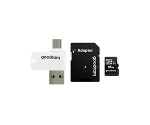 Lector de tarjetas Goodram M1A4 All in One 16GB UHS-I USB 2.0 Black White