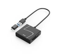 Lector de tarjetas Hama USB 3.2 Gen 1 Type-A/Type-C 5000 Mbit/s