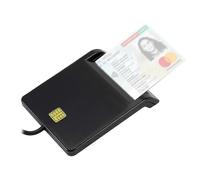 Lector de tarjetas inteligentes compatible con tarjetas CAC/SIM/ID/IC de acceso común USB militar del Departamento de Defensa (DOD).