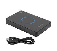 Lector de tarjetas inteligentes sin contacto, lector portátil RF UHF-RFID, lector de tarjetas de identificación de 915 MHz con interfaz USB, Plug and Play, lector de tarjetas de identificación de