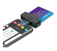 Lector de Tarjetas Inteligentes USB-C, Lector de Tarjetas Inteligentes CAC de Acceso Común con Chip de Banco de Identificación Nacional, Compatible con Windows/Mac OS/Android