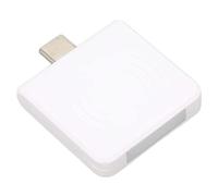 Lector de Tarjetas, Lector de Tarjetas OTG para Teléfono Tipo C, R65 sin Contacto para Lector de Tarjetas Inteligentes RFID 125Khz / 13.56Mhz ID/IC Reader(R65C)