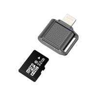 Lector de tarjetas Lightning a Micro SD para Apple MFI certificado para iPhone 14 13 12 Pro Max 7 8 Plus cámara digital TF almacenamiento de memoria transferencia de fotos para iPad unidad flash Stick
