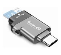 Lector de tarjetas MicroSD C356 Tipo C USB 3.0 Gris medianoche