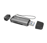 Lector de Tarjetas NATEC NCZ-2262 USB 3.1 Negro Gris 5000 Mbit/s