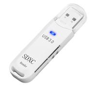 Lector de Tarjetas rápidas: Adaptador de Tarjeta USB de 5 Gbps, Lector de Transferencia de Datos de Alta Velocidad | Memory Card para la cámara de la computadora Drone TV Recorder Elpto