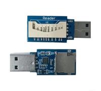 Lector de tarjetas Realtek RTS5170 diseñado específicamente para flujos de trabajo de arranque EMMC/EMCP con configuración requerida del controlador y compatibilidad TF/SD (soldadura)