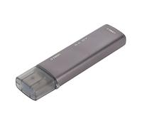 Lector de Tarjetas SD, USB 3.0 a Adaptador de Lector de Tarjetas de Memoria, Extensiones de Concentrador Mini USB de 4 Puertos, Concentrador de Datos Portátil para Computadora