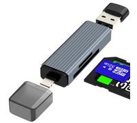 Lector de tarjetas SD USB Adaptador Micro SD a Lightning para iPhone 14 13 12 Pro Max para Apple para iPad Accesorios Llave Card Reader Adapter Memoria TF Foto Compact Flash Dispositivo OTG 3.0
