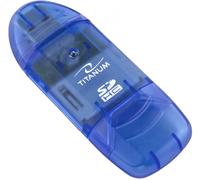 Lector de tarjetas SDHC USB 2.0 TITANUM (azul) - ESPERANZA