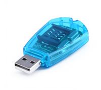 Lector de Tarjetas SIM, Lectura, Edición de Mensajes SMS de Respaldo, Copia de Contenido Entre Tarjetas SIM con Interfaz USB, para Teléfono Móvil y Computadora