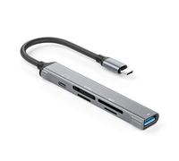 Lector de tarjetas tipo C, USB C a MSM2/lector de tarjetas USB, tableta móvil, portátil, compatible con múltiples