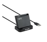 LECTOR DE TARJETAS EXTERNO TOOQ TQR-220B DNIE VISION USB 2.0 NEGRO