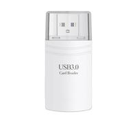 Lector de tarjetas USB 3.0 TF/SD 2 en 1, lector de tarjetas multiunidad, portátil, para transferencia de velocidad de computadora, 1 unidad, portátil, tableta más rápida