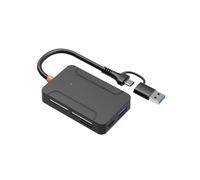 Lector de Tarjetas USB 3.0 Tipo C, Adaptador de Tarjetas , TF, CF, MS, U Disk, Compact Flash para Portátil, Lector de Tarjetas Múltiple, 8 en 1