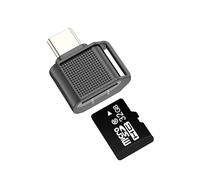 Lector de tarjetas USB C a Micro SD para cámara digital Apple TF almacenamiento de memoria adaptador de transferencia de fotos para iPhone 16 15 para iPad compatible con Samsung tipo C Flash Drive